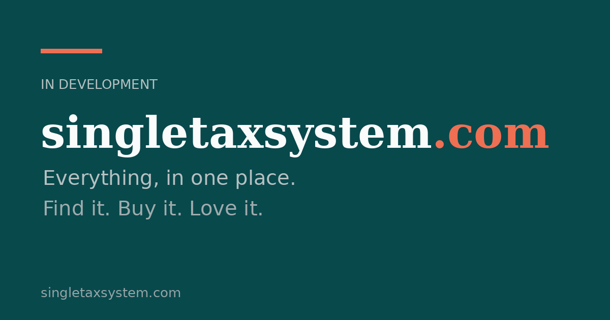 Link preview image for singletaxsystem.com